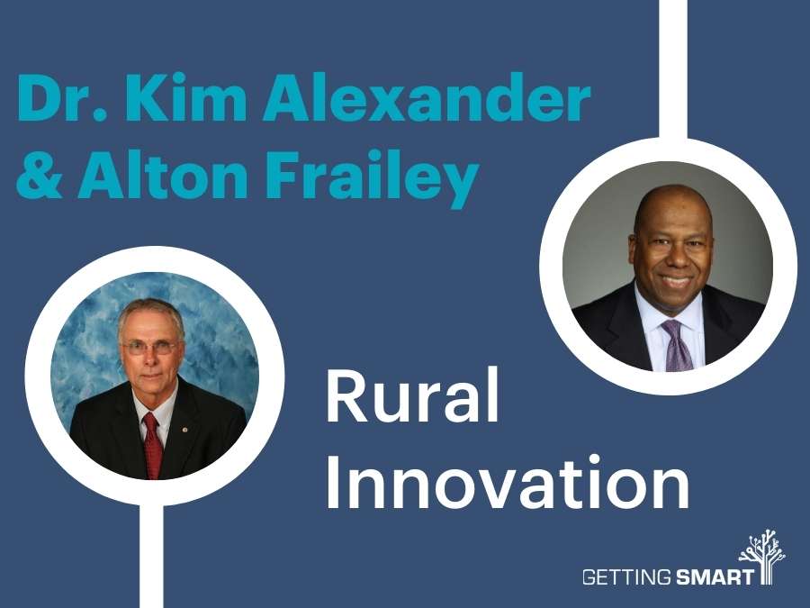 Dr. Kim Alexander & Alton Frailey at Rural Innovation