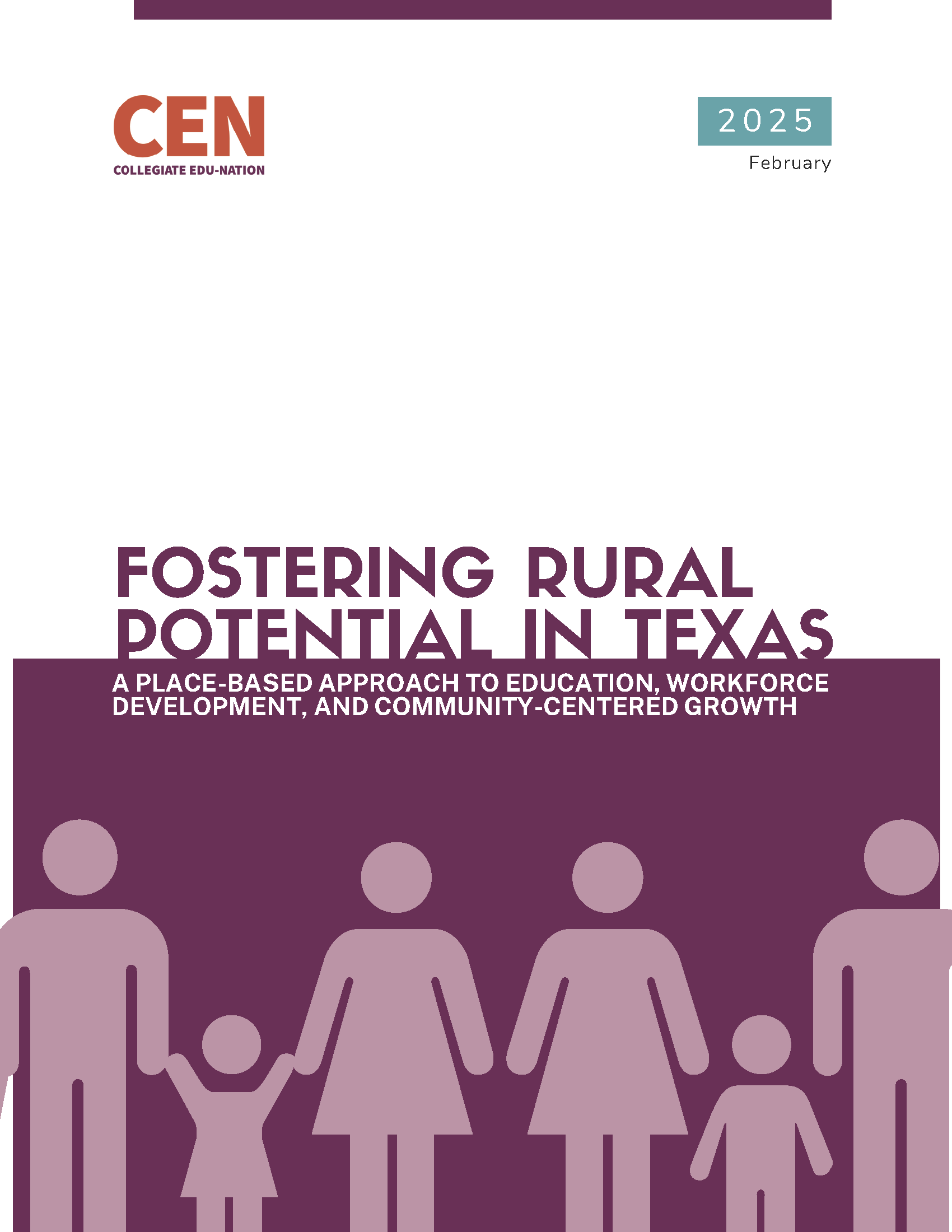 Fostering Rural Potential in Texas White Paper (1)_Page_01 Collegiate Edu-Nation